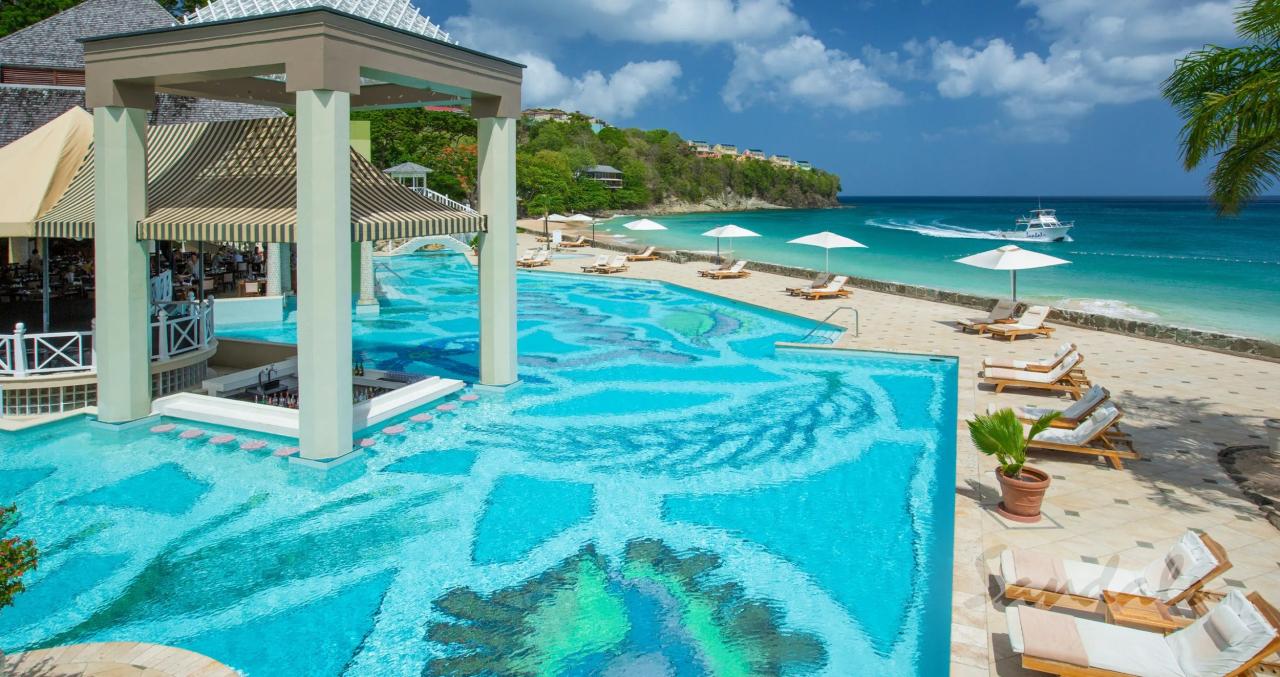 Most affordable sandals resort