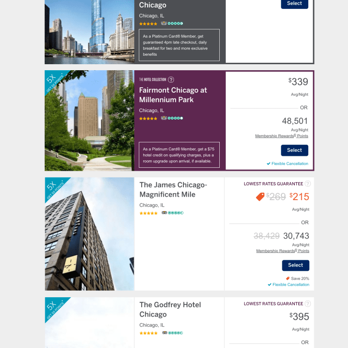 American express fine hotels and resorts benefits
