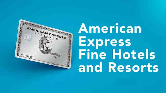 Resorts amex fine hotels nights fhr