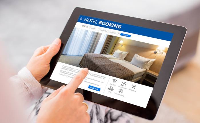 Corporate hotel booking