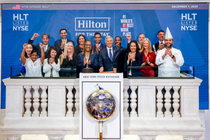 Hilton corporate booking