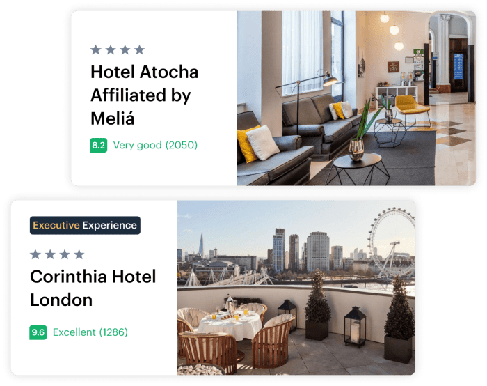 Booking sites