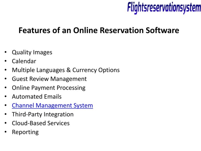 Booking engine