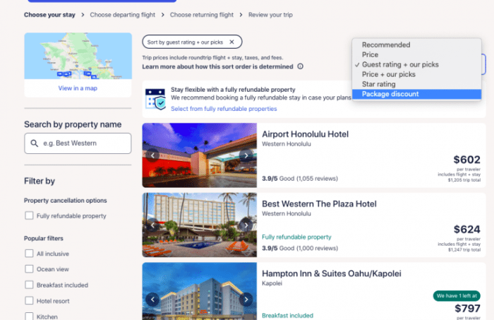 Expedia hotels