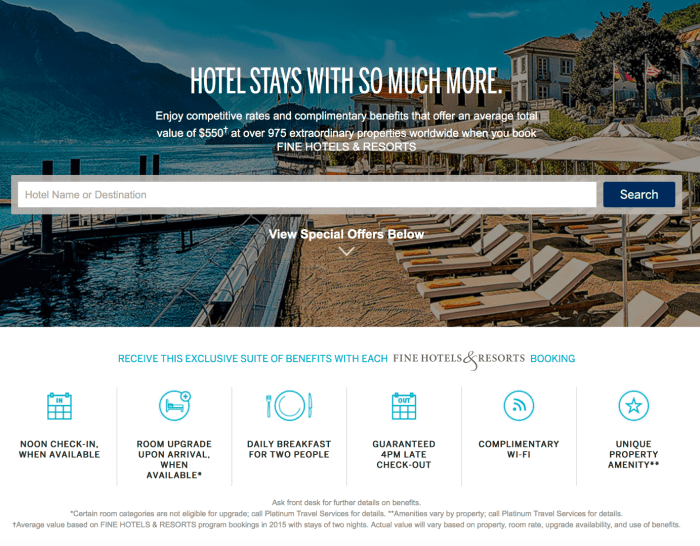 Fine hotels resorts